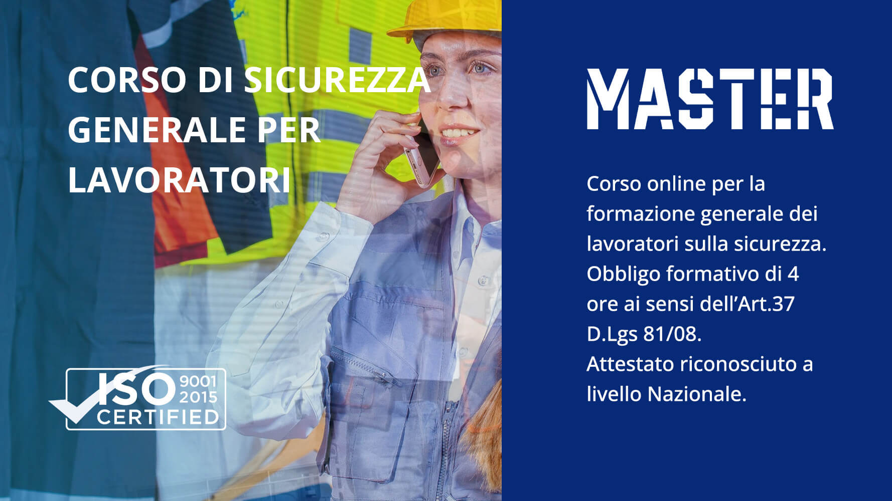 Corso Di Sicurezza Generale Per Lavoratori – Master-Formazione.it