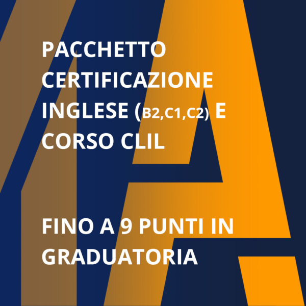 Pacchetto CLIL E Certificazione Linguistica Inglese – Master-Formazione.it