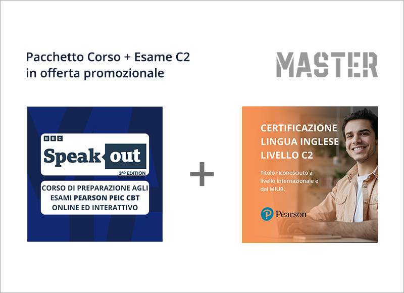 Pacchetto Corso ed Esame Certificazione Inglese Livello C2